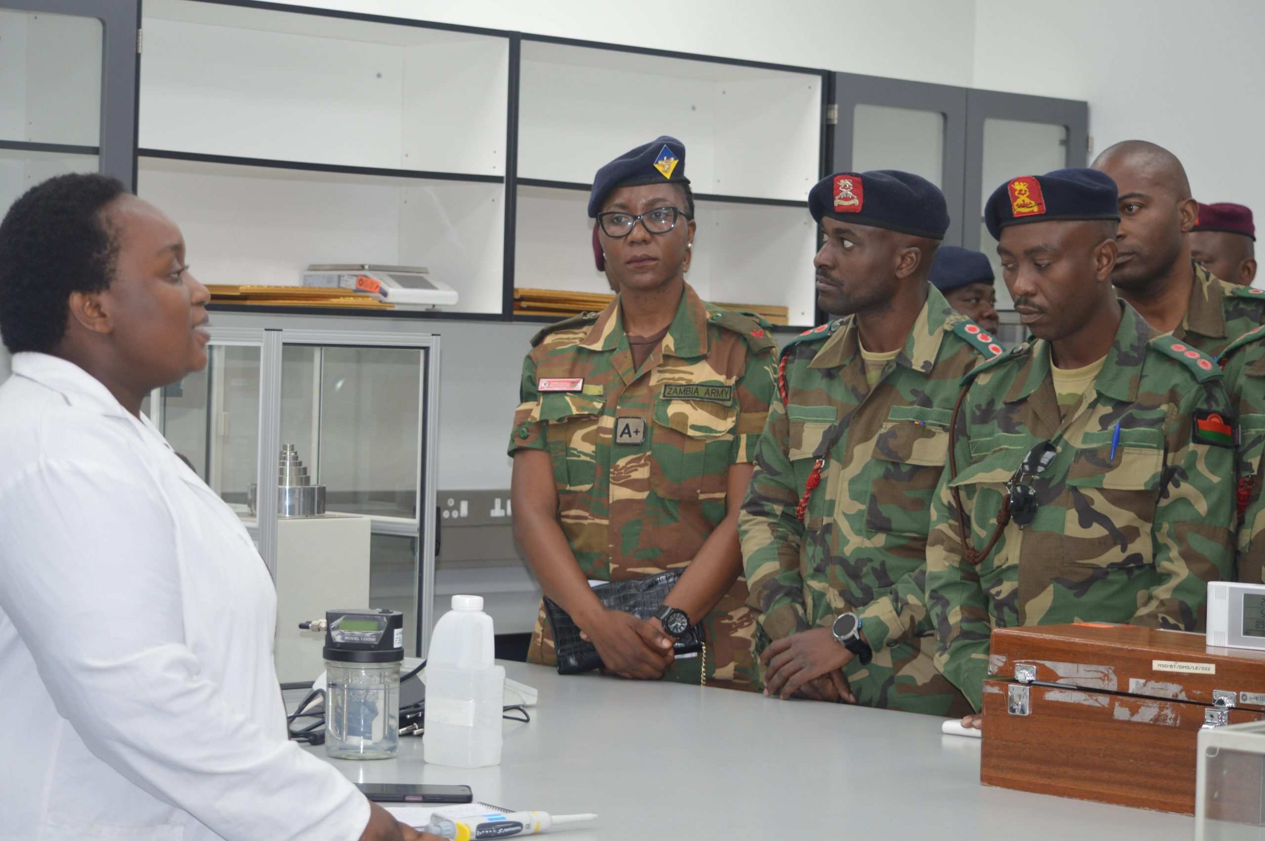 MBS HOSTS MALAWI DEFENCE FORCE STUDENTS
